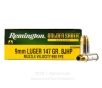 Remington Golden Saber 9mm Ammo - 20 Rounds of 147 Grain BJHP   