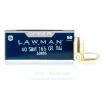 Speer 40 cal Ammo - 50 Rounds of 165 Grain TMJ Ammunition
