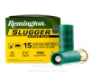 Remington Slugger 12 Gauge Ammo - 15 Rounds of 1 oz  Rifled Slug   