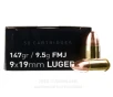 Igman 9mm Ammo - 1000 Rounds of 147 Grain FMJ Ammunition