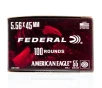 Federal American Eagle 5 56x45 Ammo - 500 Rounds of 55 Grain FMJBT   