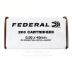 Federal American Eagle 5 56x45 Ammo - 200 Rounds of 55 Grain FMJ   