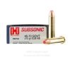 Hornady Subsonic 45-70 Govt Ammo - 200 Rounds of 410 Grain Sub-X   