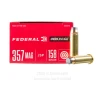 Federal 357 Magnum Ammo - 1000 Rounds of 158 Grain JSP Ammunition