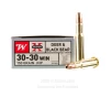 Winchester Super-X 30-30 Ammo - 200 Rounds of 150 Grain JHP Ammunition