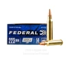 Federal 223 Ammo - 500 Rounds of 50 Grain JHP Ammunition