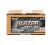 Blazer Brass 9mm Ammo - 500 Rounds of 115 Grain FMJ Ammunition
