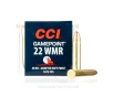 CCI Gamepoint 22 WMR Ammo - 2000 Rounds of 40 Grain JSP Ammunition