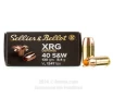 Sellier   Bellot XRG Defense 40 S W Ammo - 25 Rounds of 130 Grain   