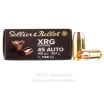 Sellier   Bellot XRG Defense 45 ACP Ammo - 25 Rounds of 165 Grain   