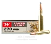 Winchester 270 Win Ammo - 20 Rounds of 130 Grain PP Ammunition