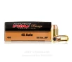 PMC 45 ACP Ammo - 1000 Rounds of 185 Grain JHP Ammunition