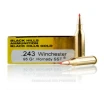 Black Hills Gold 243 Win Ammo - 20 Rounds of 95 Grain Polymer   