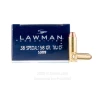 Speer CleanFire 38 Special Ammo - 50 Rounds of 158 Grain TMJ   