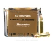 Federal 17 HMR Ammo - 50 Rounds of 17 Grain Polymer Tipped Ammunition