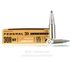 Federal 308 Win Ammo - 20 Rounds of 175 Grain Terminal Ascent   