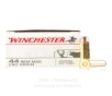 Winchester 44 Magnum Ammo - 50 Rounds of 240 Grain JSP Ammunition
