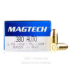 Magtech 380 ACP Ammo - 50 Rounds of 95 Grain FMC Ammunition
