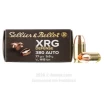 Sellier   Bellot XRG Defense 380 ACP Ammo - 25 Rounds of 77 Grain   