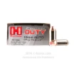 Hornady Critical Duty 10mm Ammo - 20 Rounds of 175 Grain FTX   