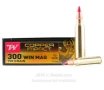 Winchester Copper Impact 300 Win Mag Ammo - 20 Rounds of 150 Grain   
