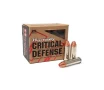 Hornady Critical Defense  38 Special 110 Grain  P FTX  Box 