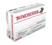 Winchester USA 44 Magnum 240 Grain JSP  Case 