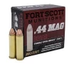 Fort Scott Munitions 44 Magnum 200 Grain Solid Copper Spun  Box 