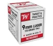 Winchester Target  amp  Practice 9mm 115 Gr FMJ  Case 