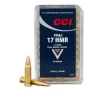 CCI 17 HMR 20 Grain FMJ  Box 