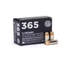 Sig Sauer 365 Elite Perf  9mm Luger Subsonic 115 Gr V-Crown JHP  Case 