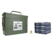 Speer Lawman 9mm 124 Grain TMJ 300 Rounds in M19A1 Ammo Can