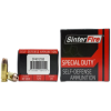 Sinterfire Special Duty  sd  40 S amp W 125 Grain Lead Free Frangible Hollow Point SF40125SD  20 Rounds 