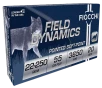 Fiocchi Field Dynamics 22-250 Rem 55 Grain Pointed Soft Point  20 Rounds 