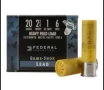 Federal Heavy Field 20 Gauge 2 75 1 oz 6 Shot  Box 