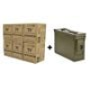 Winchester Target  amp  Practice Service Grade 9mm 115 Gr FMJ  Range Bundle  w  Heavy Duty Ammo Can