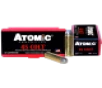 Atomic Cowboy Action 45 Long Colt 200 Grain Lead Round Nose Flat Point 00434  50 Rounds 