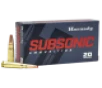 Hornady Subsonic 7 62x39mm 255 Gr Sub X  20 Rounds 