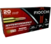 Fiocchi Hyperformance 6 5 Creedmoor 120 Gr Barnes Tipped TSX  20 Rounds 