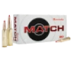 Hornady Match 6mm Creedmoor 108gr Brass  20 Rounds 