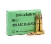 Sellier  amp  Bellot  300 Blackout 147 Grain FMJ  Box 