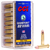 CCI 0022 GamePoint  22 Mag 40 gr Jacketed Soft Point  JSP  50 Bx  40 Cs