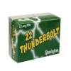 Remington Ammunition TB22A Thunderbolt  22 LR 40 gr Round Nose  RN  50 Bx  100 Cs