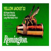 Remington Ammunition 1722 Yellow Jacket  22 LR 33 gr Truncated Cone Hollow Point  TCHP  50 Bx  100 Cs