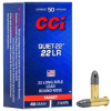 CCI 960 Target   Plinking Quiet-22 22 LR 40 gr Lead Round Nose  LRN  50 Bx  100 Cs