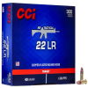 CCI 956 Target   Plinking AR Tactical 22 LR 40 gr Copper-Plated Round Nose 300 Bx  10 Cs