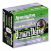 Remington Ammunition HD45APC Ultimate Defense  45 ACP  P 185 gr Brass Jacket Hollow Point  BJHP  20 Bx  25 Cs