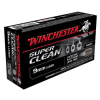 Winchester Ammo W9MMLF Super Clean  9mm Luger 90 gr Full Metal Jacket  FMJ  50 Bx  10 Cs