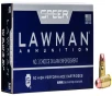 Speer Ammo 54232 Lawman Clean Fire 357 Sig 125 gr Total Metal Jacket  TMJ  50 Bx  20 Cs
