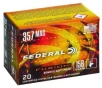 Federal F357FS1 Fusion  357 Mag 158 gr Fusion Soft Point 20 Bx  10 Cs